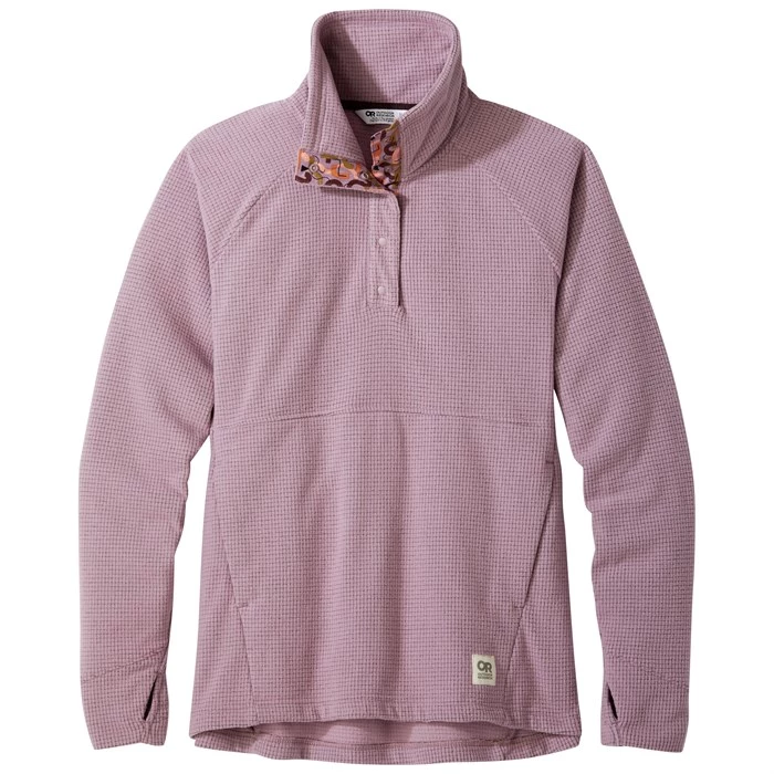Outdoor Research Trail Mix Snap Pullover Fleece - Women's 9 Outdoor Research Trail Mix Snap Pullover Fleece - Women's - Image 9